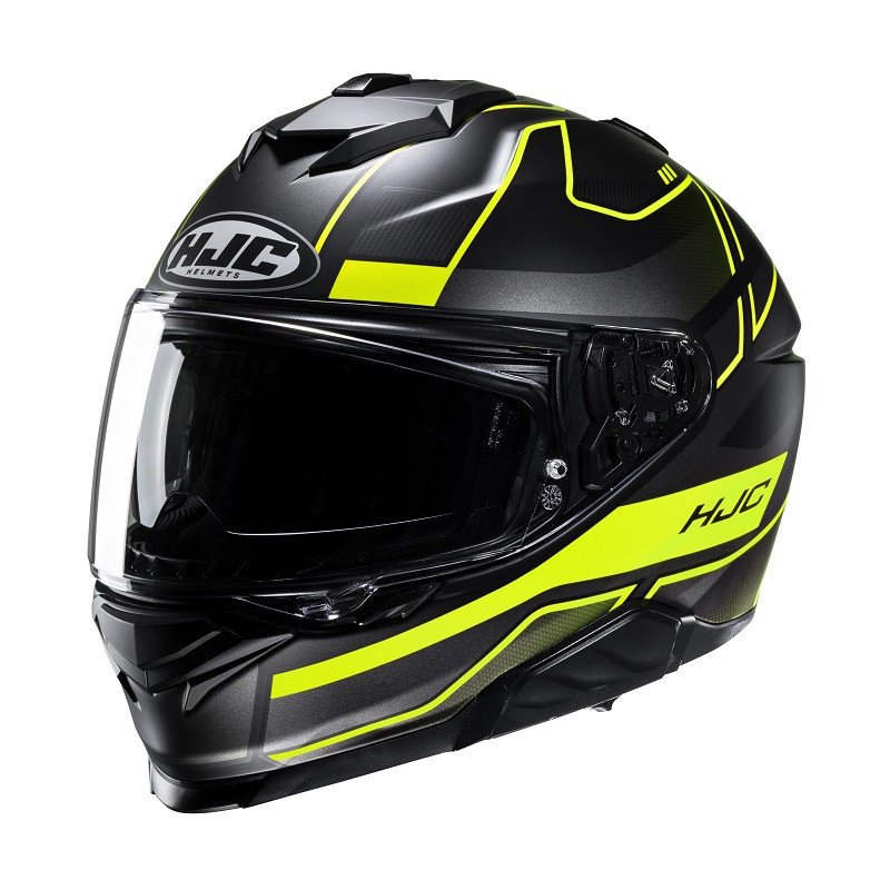 HJC casco moto integral I71 Iorix MC3HSF Fluor