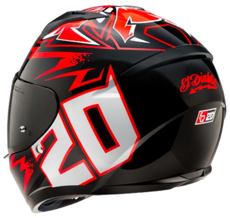 HJC casco moto integral C10 Diablo Mask - Imagen 3