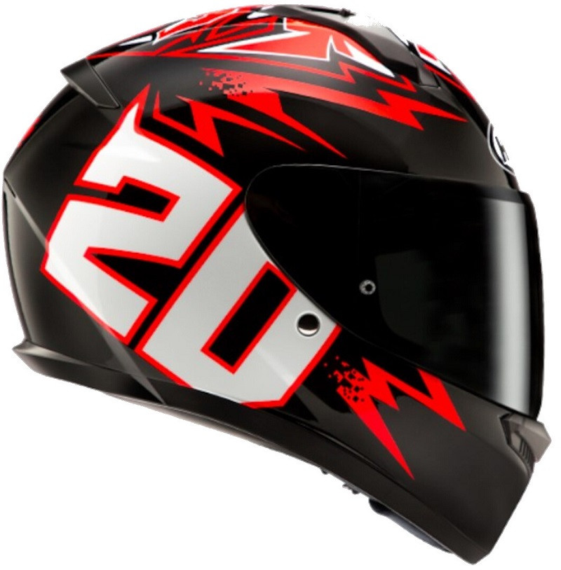 HJC casco moto integral C10 Diablo Mask - Imagen 4