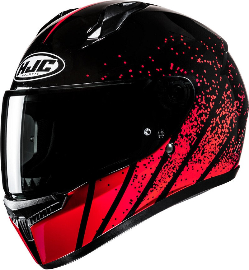 HJC casco moto integral C10 Haven MC1 Rojo