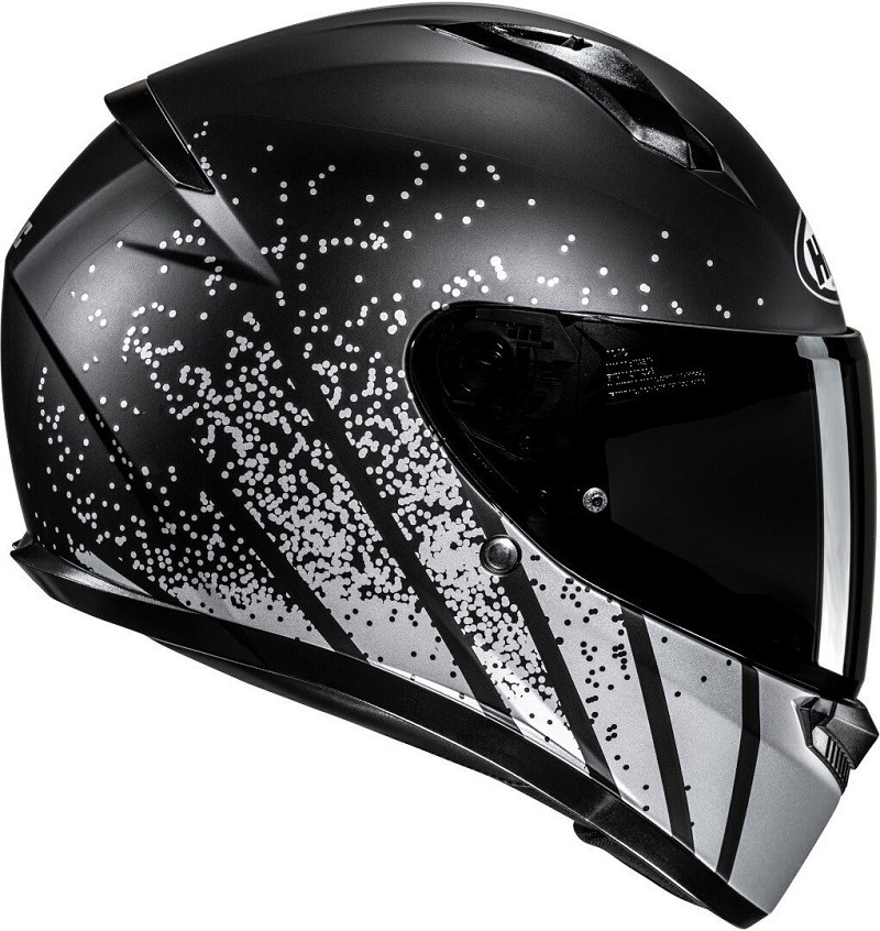 HJC casco moto integral C10 Haven MC5SF gris - Imagen 3