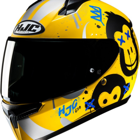 HJC casco moto integral infantil C10 Geti MC3SF amarillo oscuro