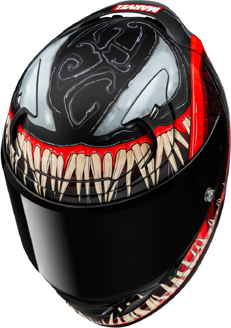 HJC casco moto integral RPHA 12 VENOM 3 MARVEL - Imagen 2