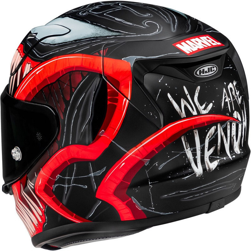 HJC casco moto integral RPHA 12 VENOM 3 MARVEL - Imagen 3