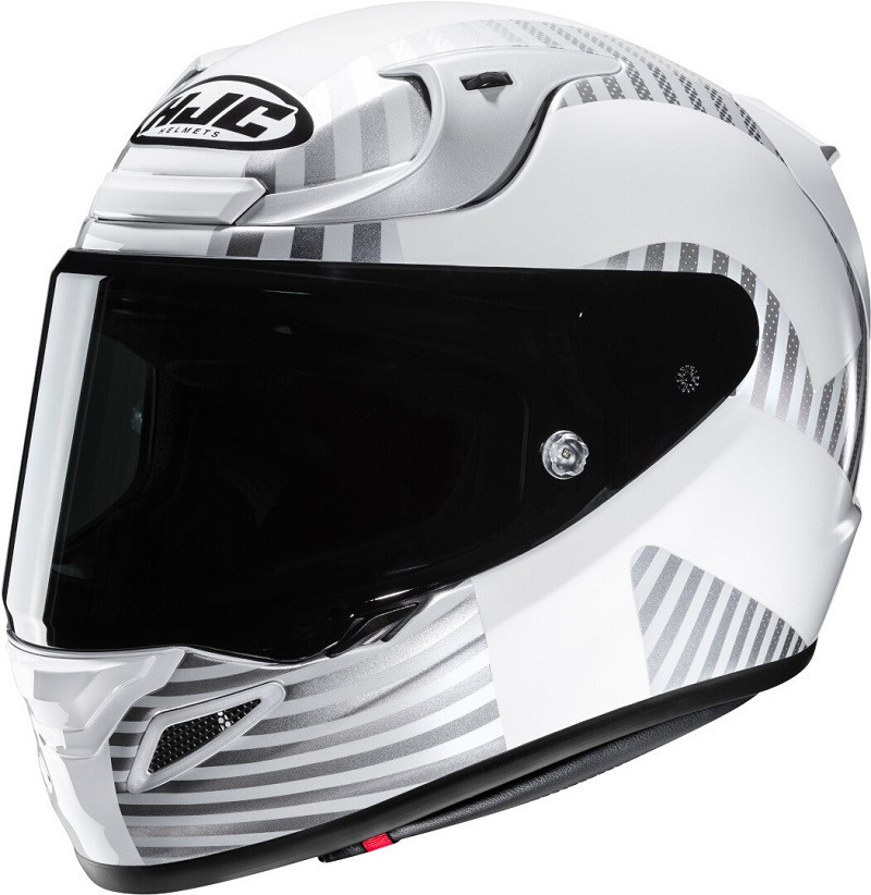 HJC casco moto integral RPHA 12 Ottin MC10 blanco
