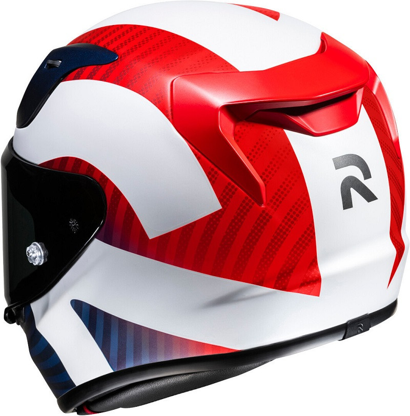 HJC casco moto integral RPHA 12 Ottin MC21SF azul rojo - Imagen 3