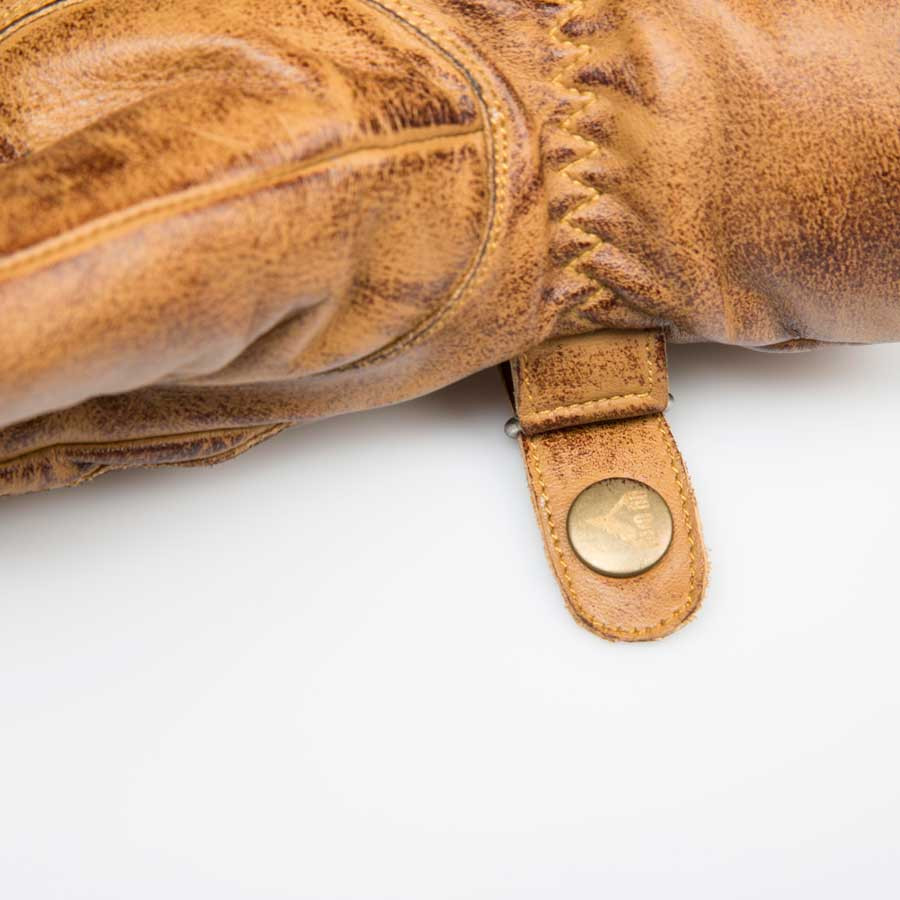 By City guantes moto Elegant mostaza - Imagen 3