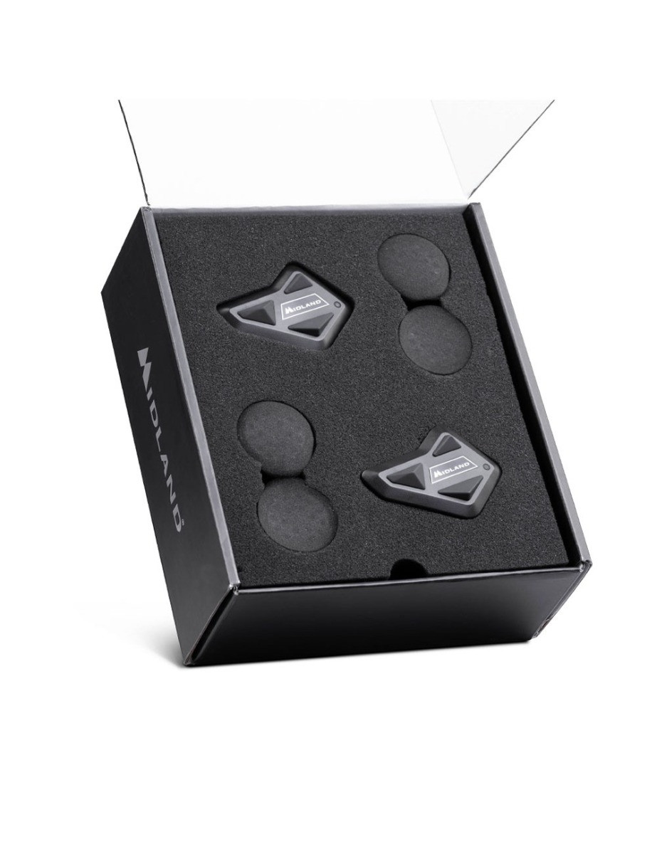 Midland Intercomunicador moto Bt Mini doble - Imagen 2