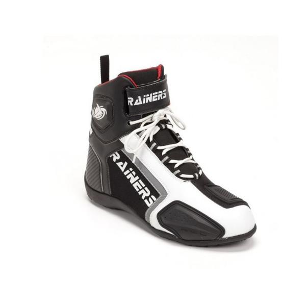 Rainers zapatillas moto Cooper blanco negro