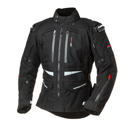 Rainers chaqueta moto tricapa Arrow negra