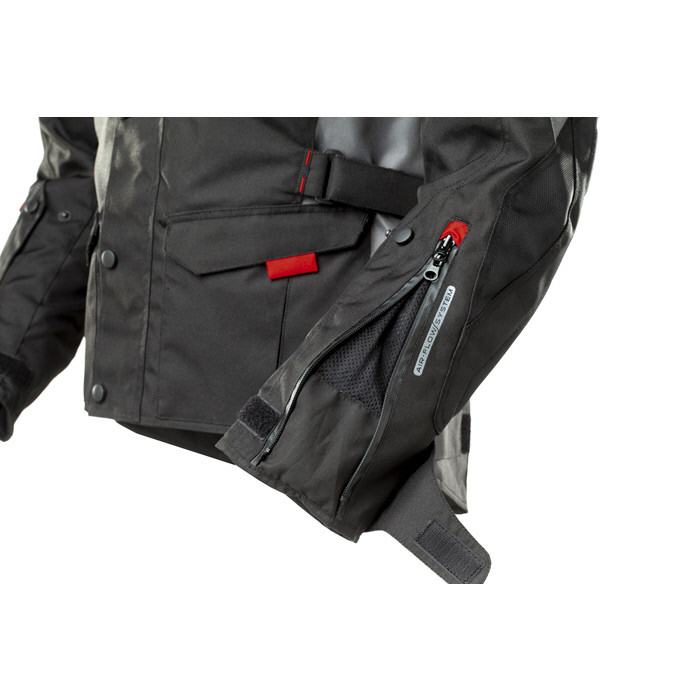 Rainers chaqueta moto tricapa Duna negra - Imagen 3