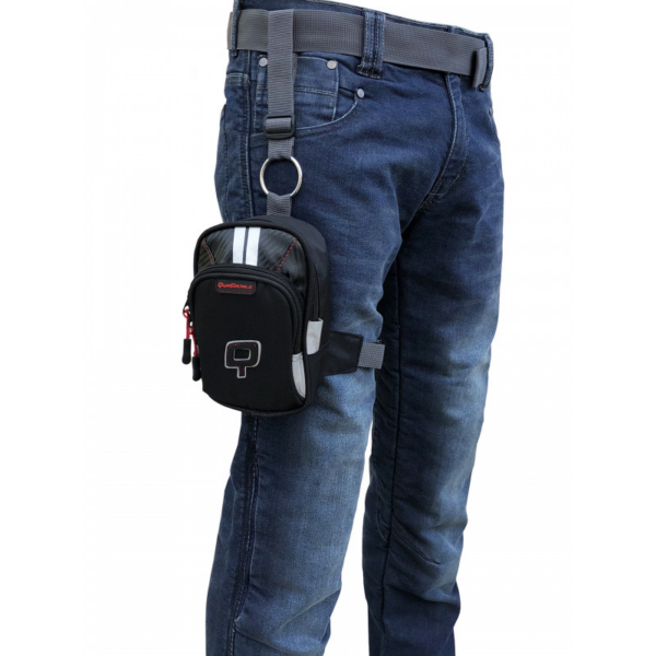 Quartermile bolsa pierna moto travel line short