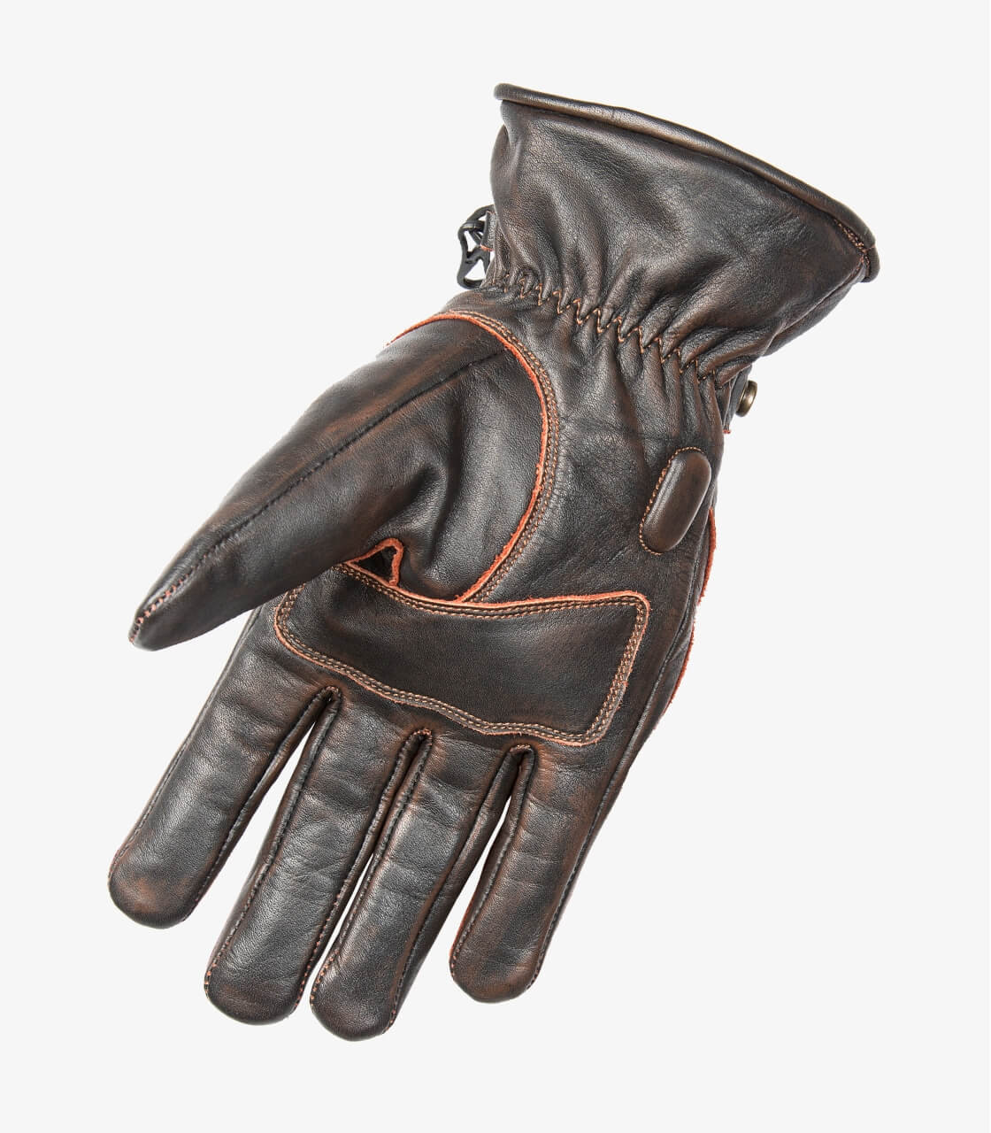 By City guantes moto Elegant marrón oscuro - Imagen 2