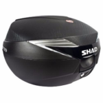 Shad baúl moto 39L tapa carbono