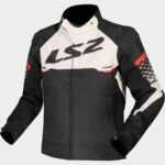 LS2 chaqueta moto Apex roja