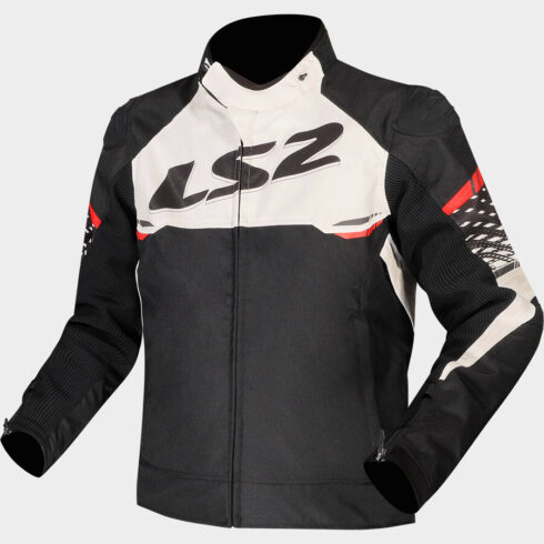 LS2 chaqueta moto Apex roja