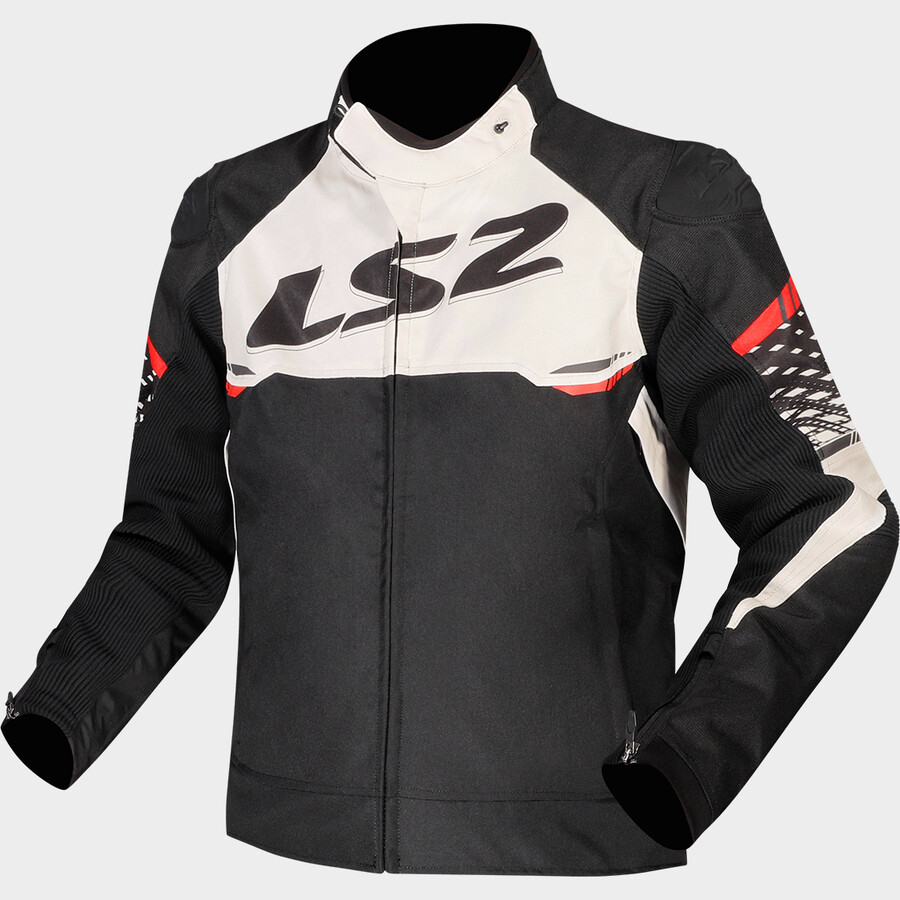 LS2 chaqueta moto Apex roja