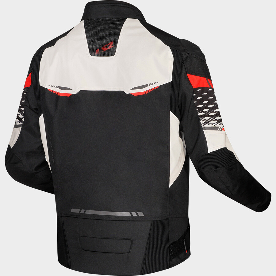 LS2 chaqueta moto Apex roja - Imagen 2