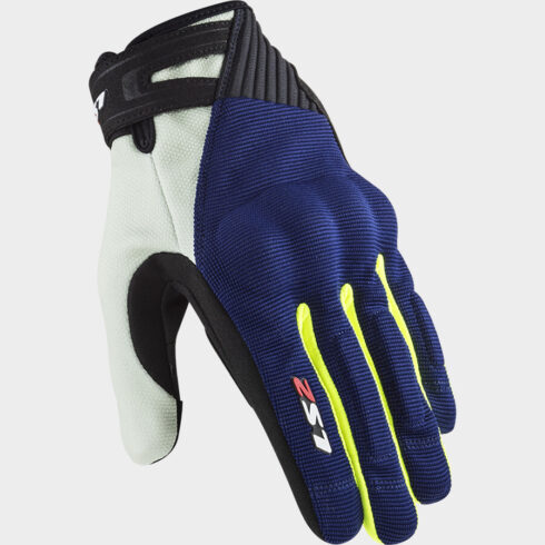 LS2 guantes moto verano Dart II azul