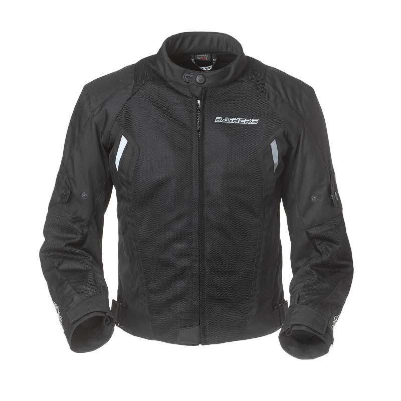 Rainers chaqueta moto verano Ocean plus negra - Imagen 2
