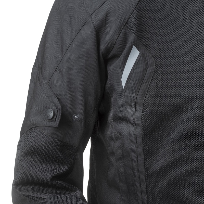 Rainers chaqueta moto verano Ocean plus negra - Imagen 4