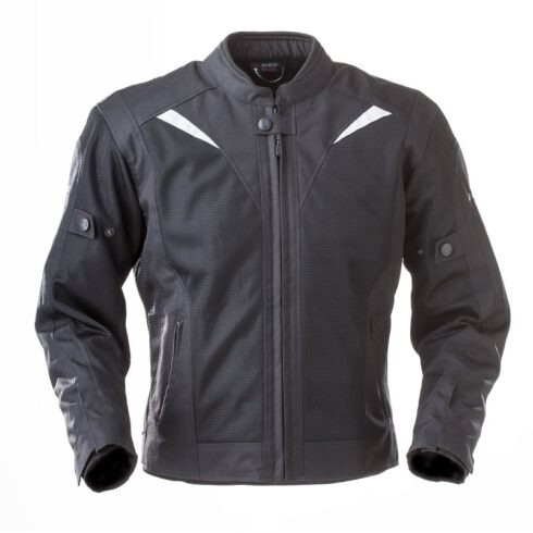 Rainers chaqueta moto verano Riverside negra