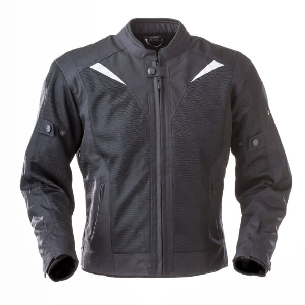 Rainers chaqueta moto verano Riverside negra