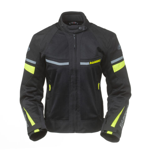 Rainers chaqueta moto mujer verano Danna fluor