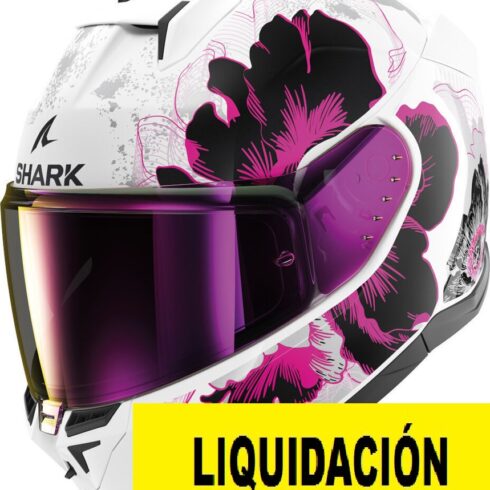 Shark Casco Moto Integral D-SKWAL 3 Mayfer blanco