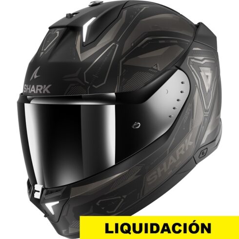 Shark Casco Moto Integral SKWAL i3 Linik Negro mate