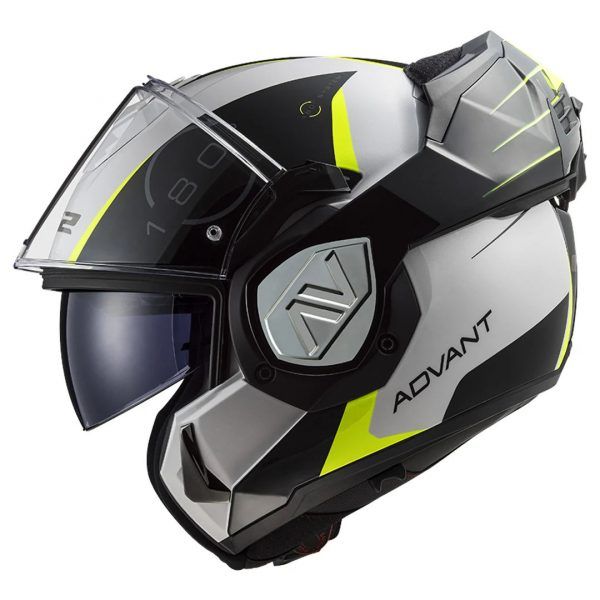 LS2 Casco Moto Modular FF906 Advant Codex blanco - Imagen 2