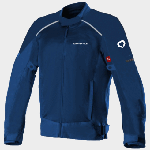 QuarterMile Chaqueta Moto verano Tracer Azul