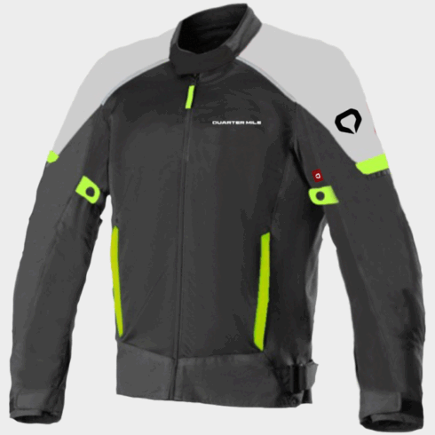 QuarterMile Chaqueta Moto verano Tracer amarilla