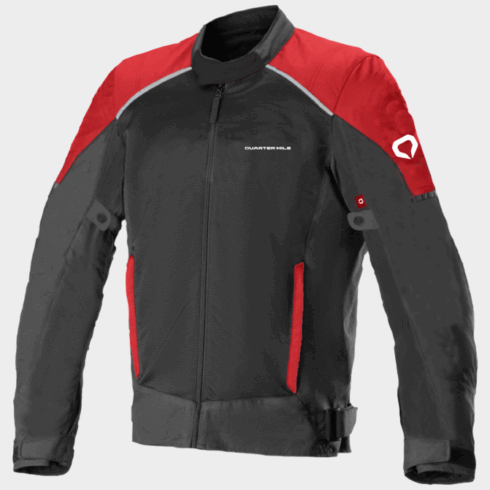 QuarterMile Chaqueta Moto verano Tracer roja