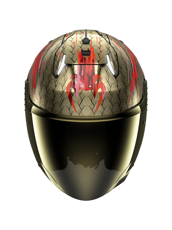 Shark Casco Moto Jet SKWAL I3 Venum - Imagen 3