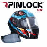 Shiro Casco Moto integral Axor Apex Venomous DV azul