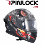 Shiro Casco Moto integral Axor Apex Venomous DV gris