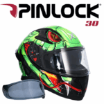 Shiro Casco Moto integral Axor Apex Venomous DV verde