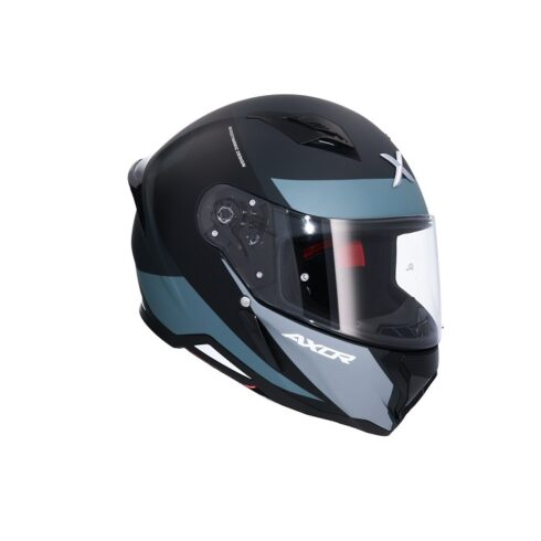 Shiro Casco Moto integral 890 Hunter Axor Turbo Gris