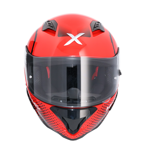 Shiro Casco Moto integral 890 Hunter Axor Spear rojo - Imagen 2
