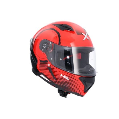 Shiro Casco Moto integral 890 Hunter Axor Spear rojo