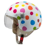 NZI casco moto jet Pasarela Agatha Ruiz de la Prada Lunar