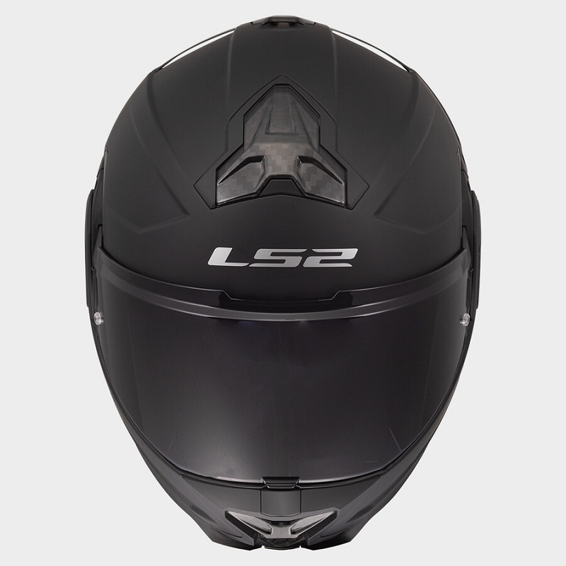 LS2 Casco Moto Modular FF910 Advant II Solid negro mate - Imagen 3