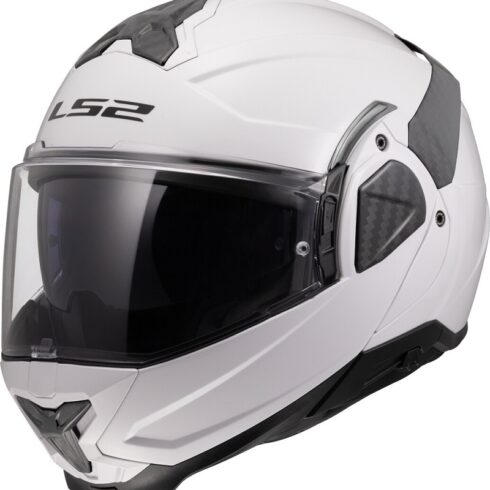 LS2 Casco Moto Modular FF910 Advant II Solid blanco