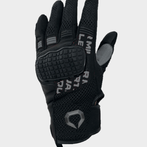 Quartermile Guantes Moto hombre Verano Rock negro gris