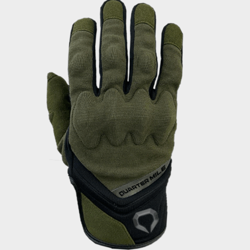 Quartermile Guantes Moto hombre Verano Texas negro verde