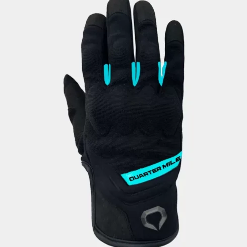 Quartermile Guantes Moto mujer Verano Texas negro azul