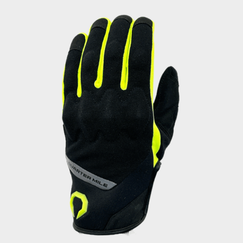 Quartermile Guantes Moto hombre Verano Texas negro amarillo