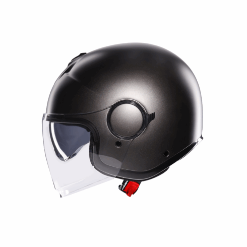AGV casco moto jet Eteres Asfalto gris
