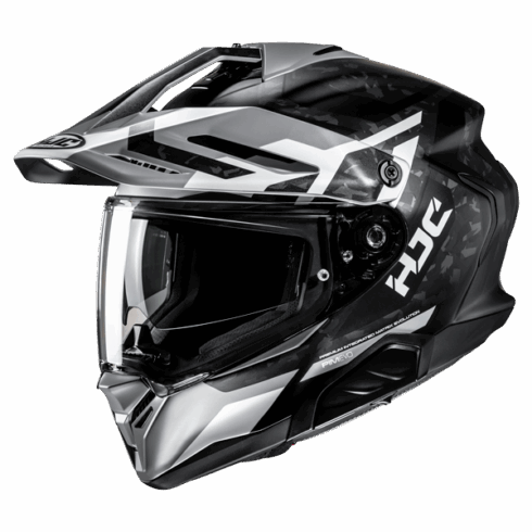HJC casco moto trail RPHA 60 Dakar MC5SF gris
